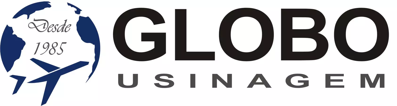 Logo Globo Usinagem - Patrocinadora do Congresso Invoz