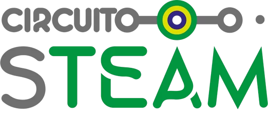 Logo do Circuito STEAM - Patrocinadora do Congresso Invoz