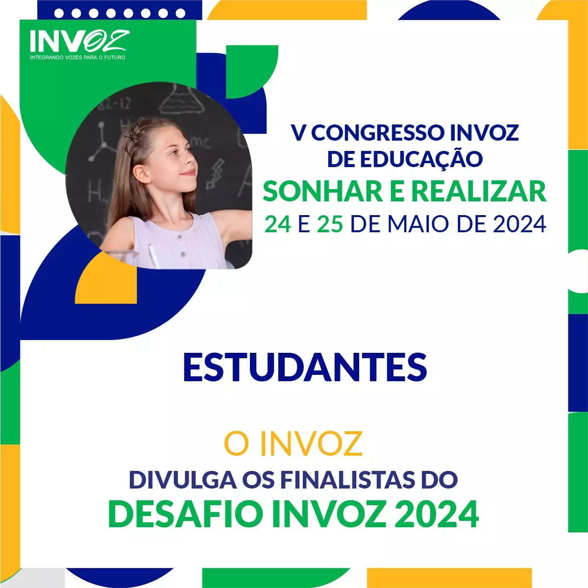 O Invoz divulga os finalistas do DESAFIO INVOZ 2024